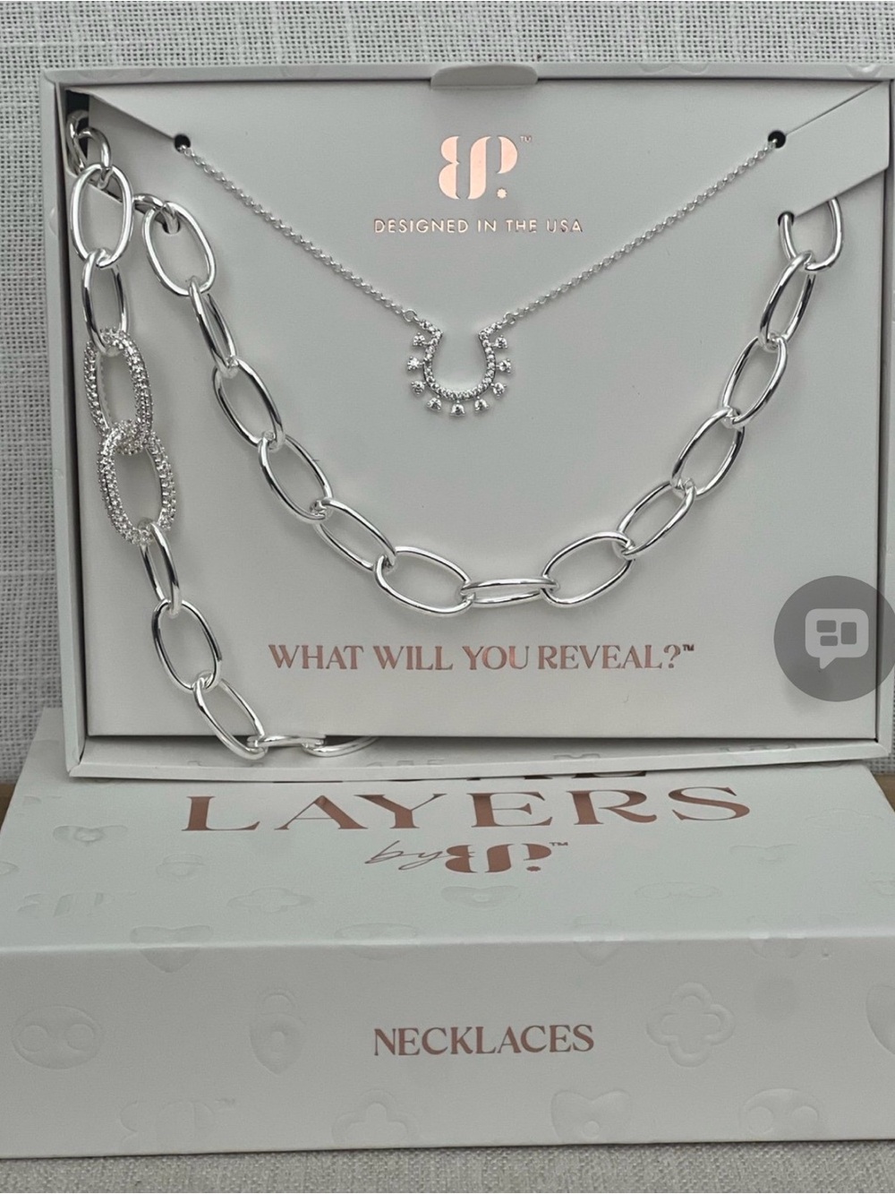 Bomb Party Luxe Layer 2026 Necklace Sunset Shimmer